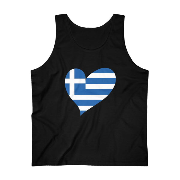 Men's Big Heart Tank Greece