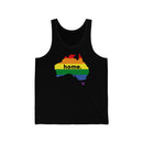 Women's Flag Map Home Pride Tank Australia