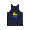 Women's Flag Map Pride Tank Colombia