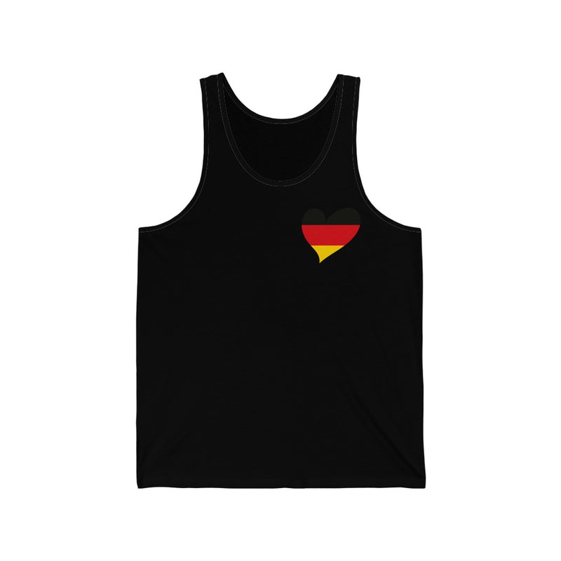 Women's Flag Heart Tank Germany