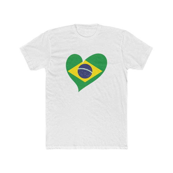 Men's Big Heart T-Shirt Brazil