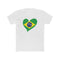 Men's Big Heart T-Shirt Brazil