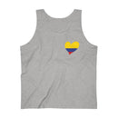 Men's Flag Heart Tank Colombia