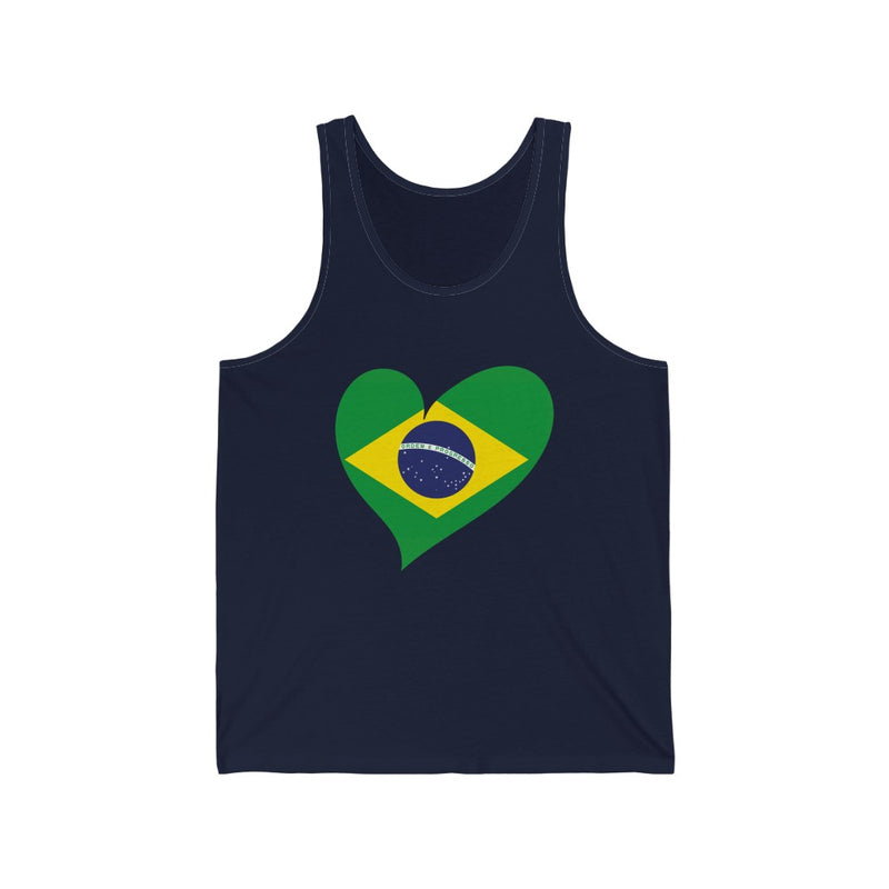 Women's Big Heart Tank Brazil