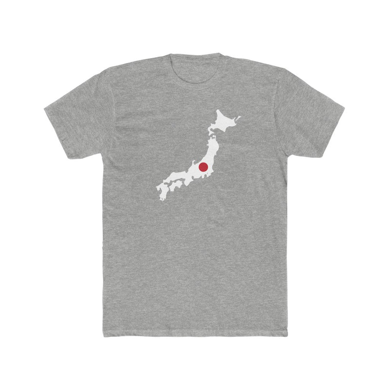 Men's Flag Map T-Shirt Japan
