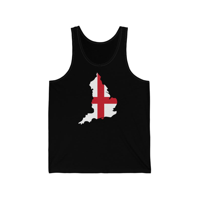 Women's Flag Map Tank England