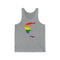 Women's Flag Map Home Pride Tank Greece