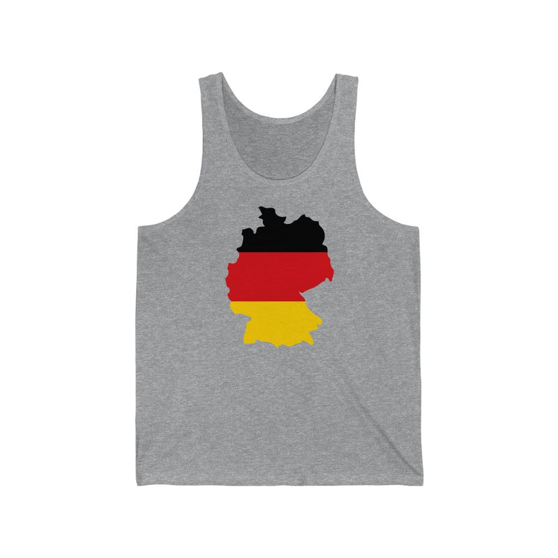 Women's Flag Map Tank Germany