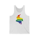 Women's Flag Map Home Pride Tank Colombia