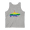 Men's Flag Map Home Pride Tank Russia