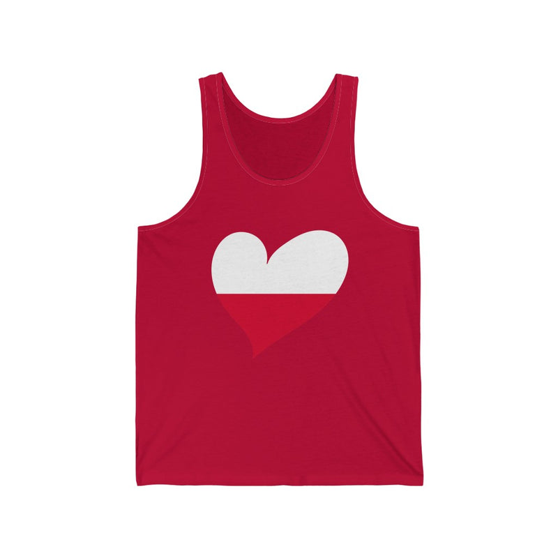 Women's Big Heart Tank Poland