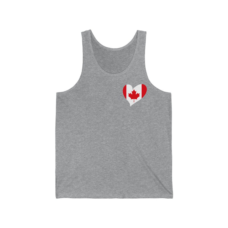 Women's Flag Heart Tank Canada