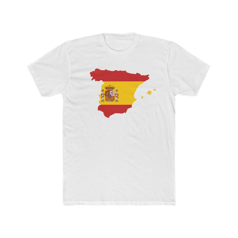 Men's Flag Map T-Shirt Spain