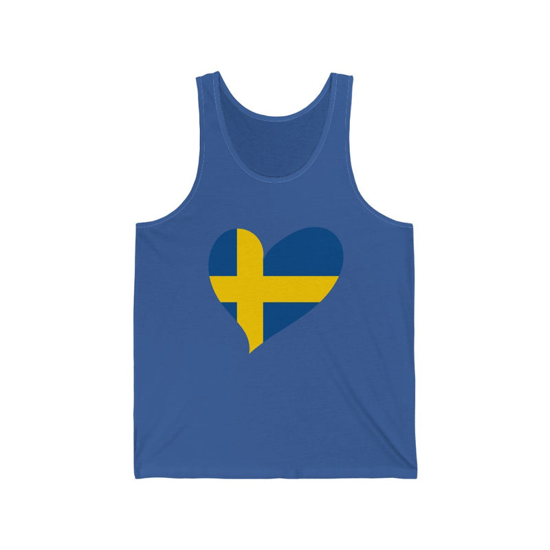 Women's Big Heart Tank Sweden