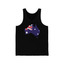 Women's Flag Map Tank Australia