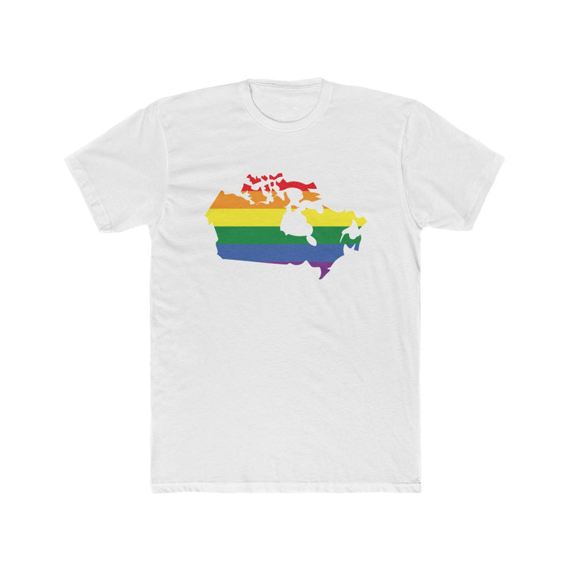 Men's Flag Map Pride T-Shirt Canada