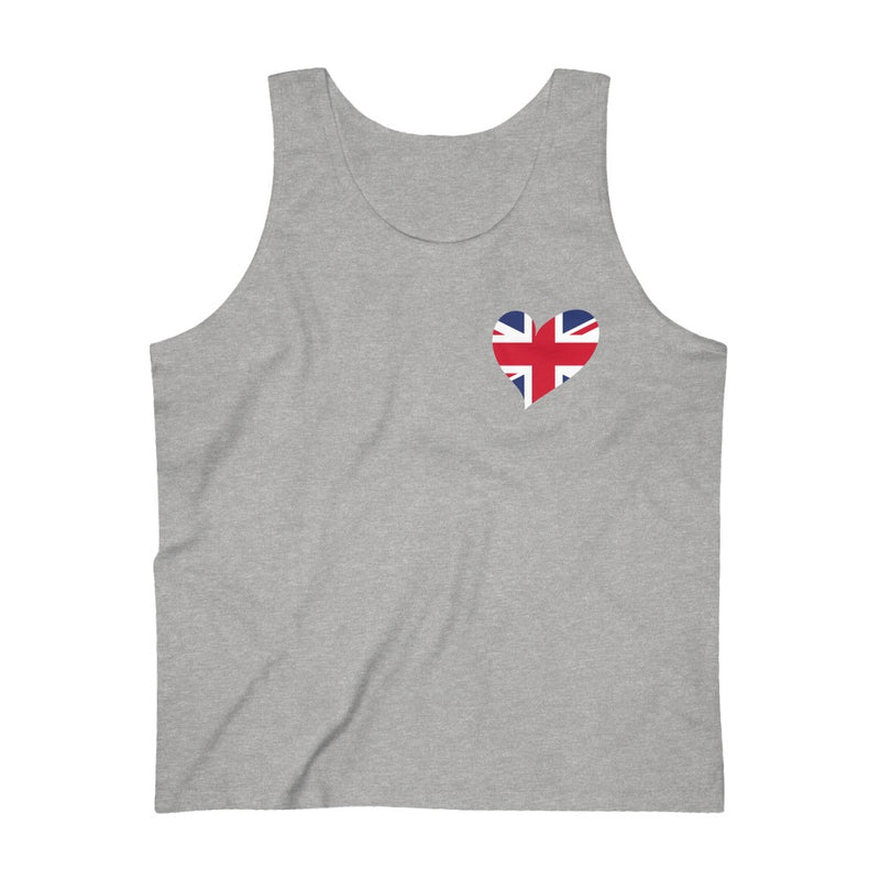 Men's Flag Heart Tank United Kingdom