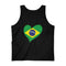 Men's Big Heart Tank Brazil