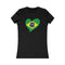 Women's Big Heart T-Shirt Brazil