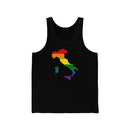 Women's Flag Map Pride Tank Italy