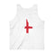 Men's Flag Map Tank England