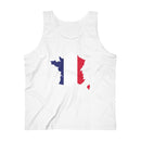 Men's Flag Map Tank France