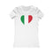 Women's Big Heart T-Shirt Italy