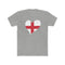 Men's Big Heart T-Shirt England