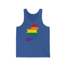 Women's Flag Map Pride Tank Ireland