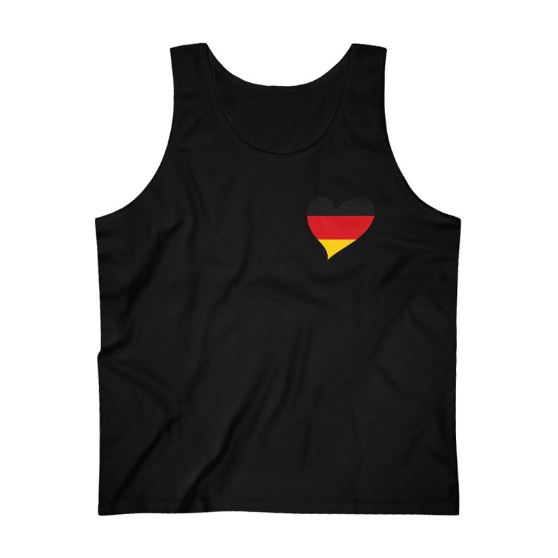 Men's Flag Heart Tank Germany