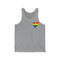 Women's Flag Heart Tank Pride