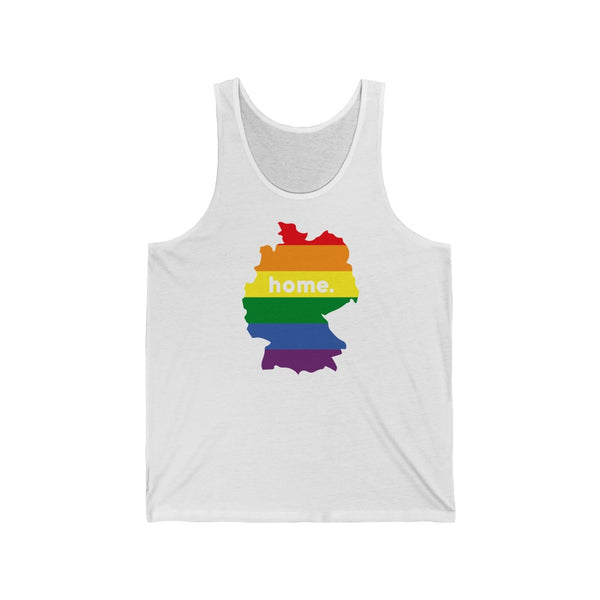 Women's Flag Map Home Pride Tank Germany