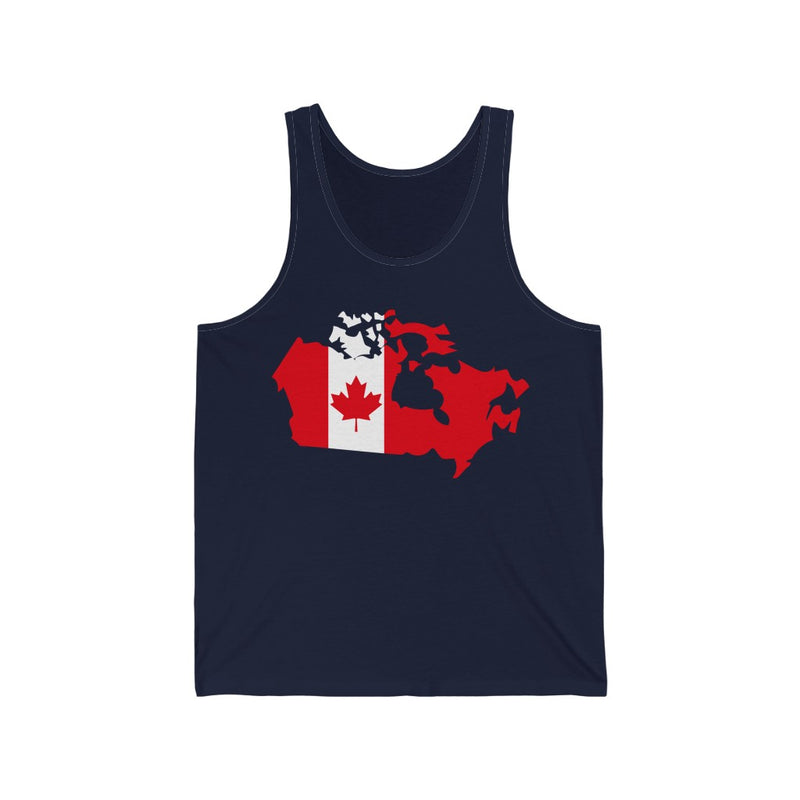 Women's Flag Map Tank Canada