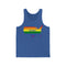 Women's Flag Map Home Pride Tank USA