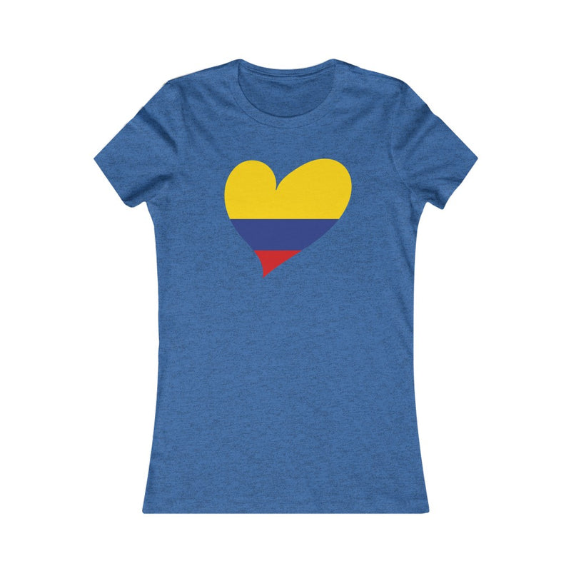 Women's Big Heart T-Shirt Colombia