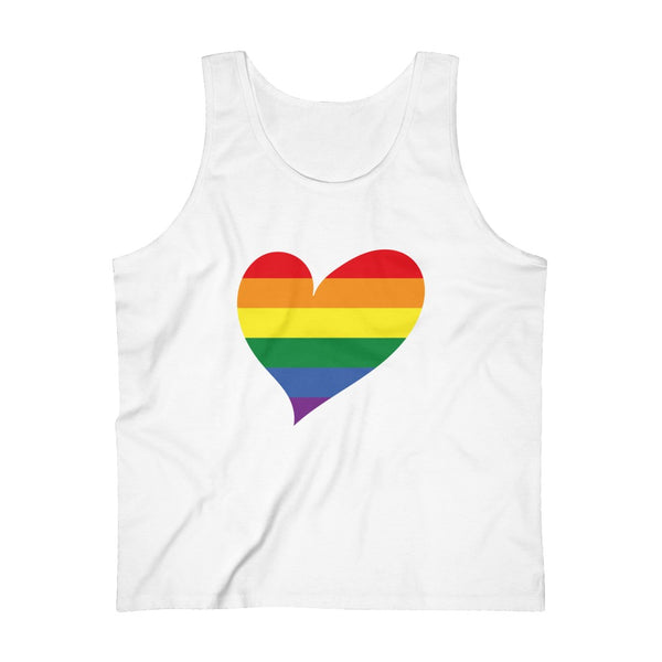 Men's Big Heart Tank Pride