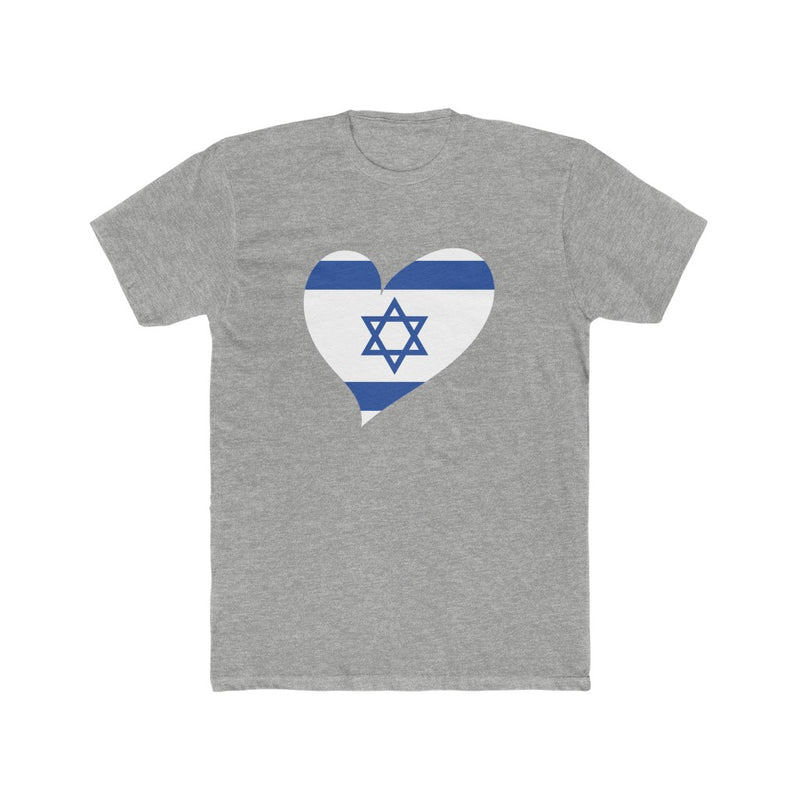 Men's Big Heart T-Shirt Israel