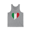 Women's Big Heart Tank Italy