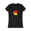 Women's Flag Map T-Shirt Germany