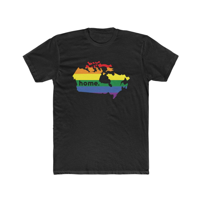 Men's Flag Map Home Pride T-Shirt Canada