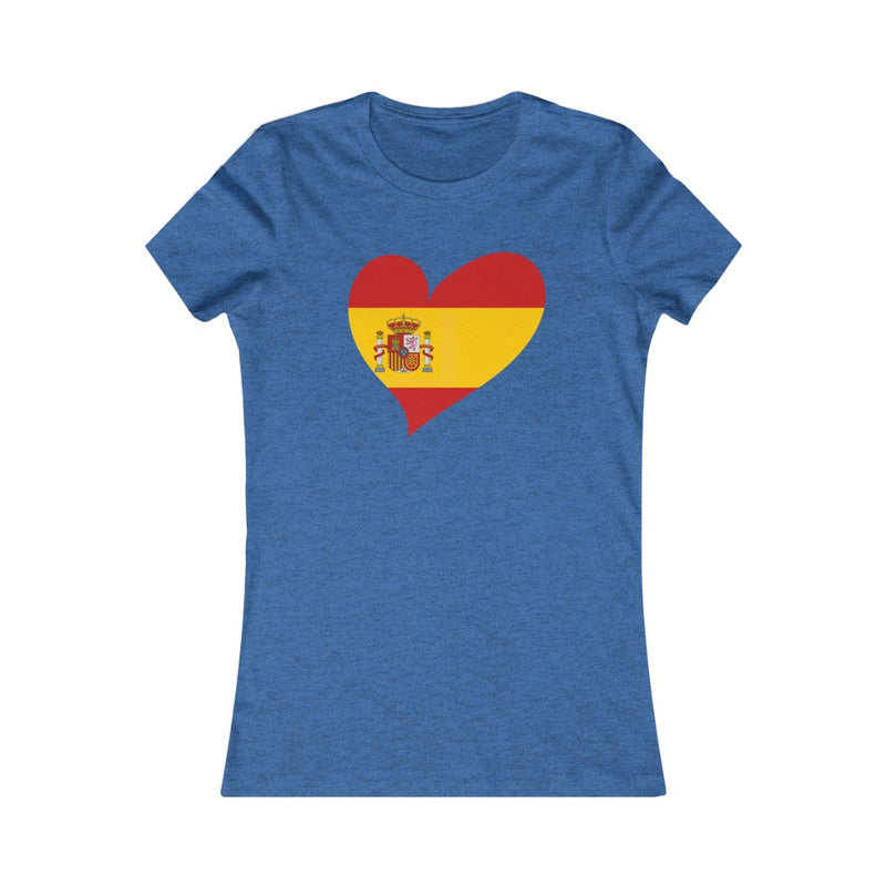 Women's Big Heart T-Shirt Spain