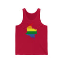 Women's Flag Map Pride Tank Colombia