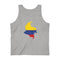 Men's Flag Map Tank Colombia