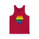 Women's Flag Map Pride Tank Germany