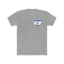 Men's Flag Heart T-Shirt Israel