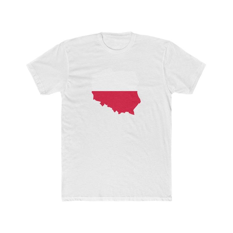 Men's Flag Map T-Shirt Poland