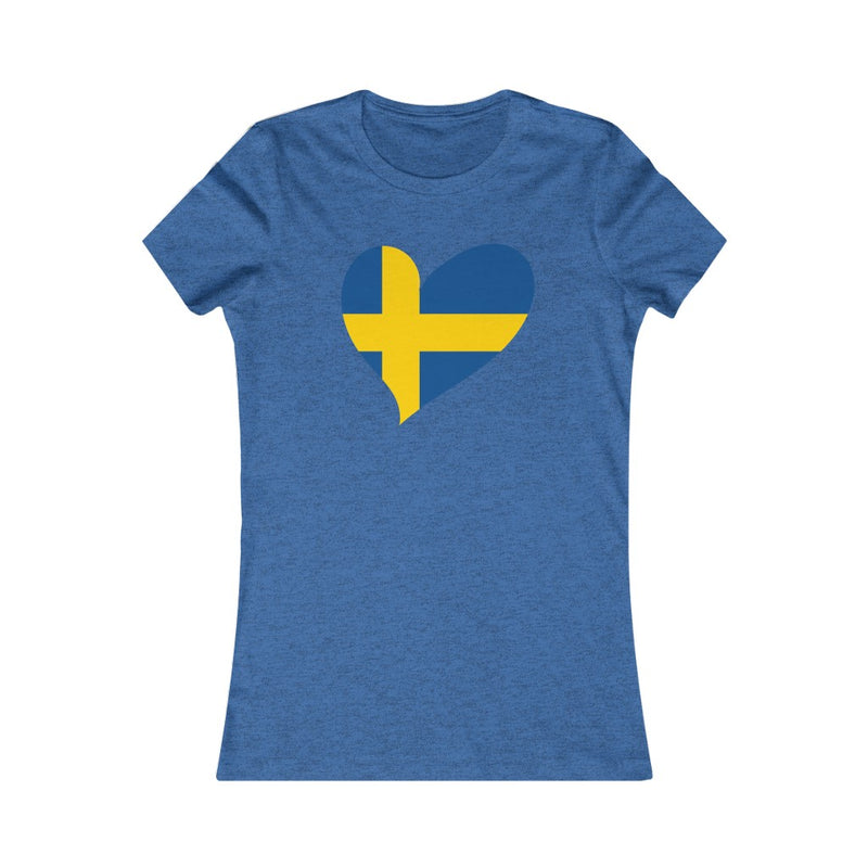 Women's Big Heart T-Shirt Sweden