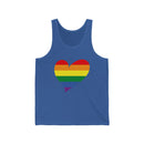 Women's Big Heart Tank Pride