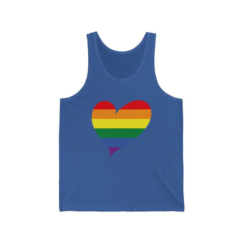 Women's Big Heart Tank Pride