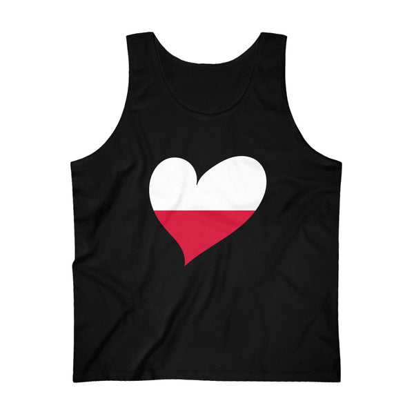 Men's Big Heart Tank Poland